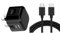 USB C Charger Plug, 20W Dual Ports USB A + TYPE-C PD Wall Charger For Lenovo Tab M10 (Gen 3)/M10 Plus (3rd Gen)/M11/M10 HD (Gen 2)/Tab P11/P11 Pro/P11 Plus/P12 Plug with Cable (BLACK)