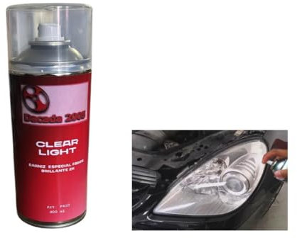 Dacada 2005 Barniz Brillante transparente en spray para Faros coche Policarbonato