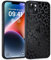 Coiwxmoi Magnetische Handyhülle für iPhone 14/iPhone 13 6,1 Hülle, Kompatibel mit MagSafe, Aesthetic Leopard Muster Transluzente Mädchen Case, Matte PC Dünn TPU Stoßfest Schutzhülle Cover -Schwarz 02