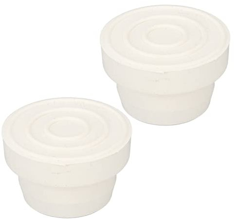 Paraurti per Scaletta per Piscina, Scale per Piscina Fuori Terra Accessori per Piscine Interrate 2 Pezzi Paraurti per Scaletta per Piscina, Tappi Terminali in Gomma per Scaletta