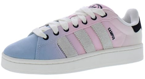 adidas Baskets Campus pour femme, Wonder Blue Cloud Alpha White Clear Pink Pink, 40 2/3 EU
