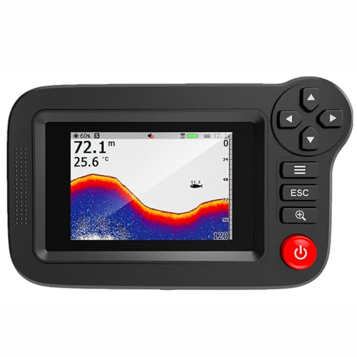 Ecoscandaglio subacqueo senza fili del cercatore di pesce del sonar da 3,5 pollici con il rivelatore di pesca