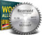 Bayerwald HM - Hoja de sierra circular para madera - 205 mm de diámetro x 2,8 mm x 18 mm | WZ negativo (24 dientes) | para sierra tronzadora y ingletadora