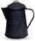 WARMCOOK CINSA-315600-Cafetera Tetera acero esmaltado 2 tazas-Negro