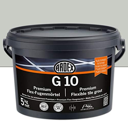 Ardex G10 Premiumfuge Fugenmörtel Flexmörtel 5kg (zementgrau)