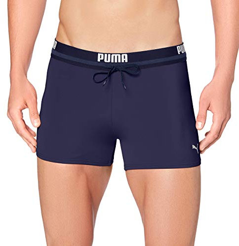 Puma Logo Men's Swimming Trunks Bañador, Marina, XS para Hombre
