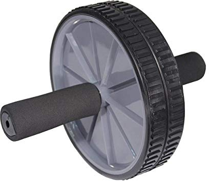 Fiducia Abdominal Roller - Champ Ab Roller und Bauchmuskeltrainingsgerät - Bauchmuskeltrainer von Wheel Set mit Anti-Rutsch für Männer und Frauen | 4,5 cm breit / 18,5 cm Durchmesser