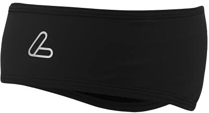 LÖFFLER Unisex Mono Headband Flaps Stirnband, Black, Einheitsgröße