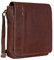 STILORD 'Paul' Umhängetasche Herren Leder Hochformat Messenger Bag im Vintage Design Ledertasche für 13,3 Zoll MacBook iPad DIN A4 Herrentasche Echtleder, Farbe:maraska - dunkelbraun