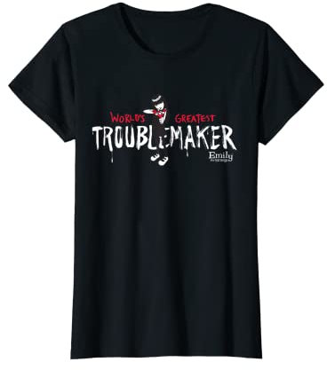 Emily The Strange World's Greatest Troublemaker T-Shirt