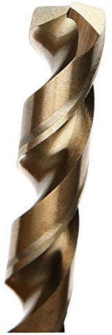 Broca de Metal de Cobalto de Keple 9 mm 1pcs - Broca de Cobalto para Acero Endurecido, de Metal HSS para Metales Duros, Acero, Pástico y Madera, Accesorios de Perforación, Resistente al Calor 125mm