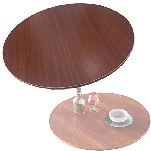 XFAK Plateau De Service en Bois Lazy Susan 50-100cm Assiette De Service Grande Plateau Rotatif en Bambou pour Table À Manger, Plateau Rotatif Lazy Susan (Size : 50cm/20inch)