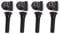 Tire Pressure Sensor, 4pcs Rubber Tire Pressure Monitor Sensor Valve Stems TPMS Tire Pressure Monitoring System for Ecosport/Fiesta/Focus
