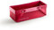 coox WUNDERFORM Frame S in Rot, die erste faltbare Silikon Kastenform für grenzenlose Backkreationen - perfekt für Kuchen, Brot und Aufläufe