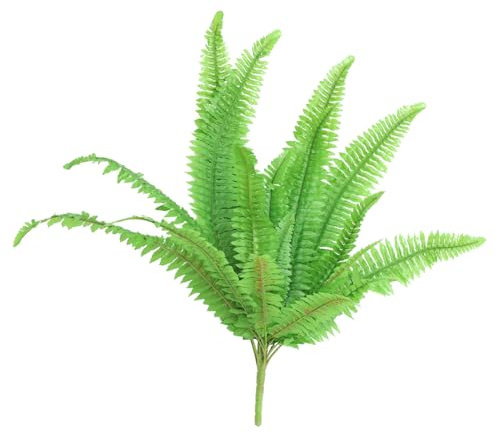 Warmhm Kunstpflanzen Zum Aufhängen Im Gefälschte Zimmerpflanzen Kleine Künstliche Pflanzen Grüne Gefälschter Farn Künstliche Farnpflanzen Für Drinnen Und Draußen Eisen Vielfalt Wandbehang