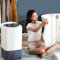 XDLYWUZIQ Sèche-Linge Portable, Essoreuse 200 W, Essorage Rapide en 20 Secondes, Réglage De Minuterie De 0 à 5 Minutes, Pré-Séchage Doux, Sèche-Linge Portable pour Appartement,Voyage,TypeA