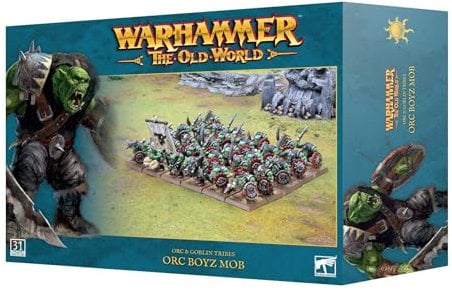 Games Workshop - Warhammer - The Old World: Orc and Goblin Tribes: Orc Boyz Mob