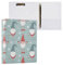 Merry Christmas Zwerg Schneeflocken 3,8 cm Ordner 3 Ringe Ordner mit Taschen 1/2 Stück sortierte Ordner Hardcover