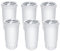 Replacement Water Filter Cartridges Compatible with ZeroWater Filter Jug for ZeroWater 5 Stage Filter Pitchers Reduces TDS, Fluoride, Chlorine, Lead Zero Water Filters (6 Pack)