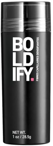 BOLDIFY Haarfasern für dünner werdendes Haar, für Damen & Herren, Hellbraun 28.5g