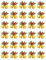 Jingle Bells Christmas Cupcake Toppers Edible Wafer Paper Fairy Cake Toppers Birthday Celebration Cakes Decorations