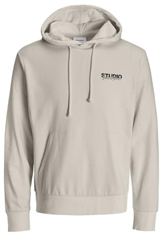 Jack & Jones Herren Jack & Jones Male Kapuzenpullover Gedruckt Kapuzenpullover Jjesoho Sweat Hood Noos (0er Pack)