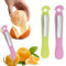 ZOUBAOQ Orange Peeler Tool,Orange Citrus Peelers,Double-Ended Citrus Peeler for Kitchen Citrus Tool For Orange Removal Cutter Slicer
