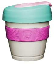 KeepCup Original, Lightweight Reusable Coffee Cup with Splashproof Sipper Lid - 4oz/118ml - Millie