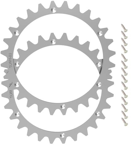 Odashen TLWH-03 - Cortacésped robótico antideslizante para cortacésped Husqvarna Automower305/310/315, 2 puntas de agarre antideslizantes y 14 tornillos