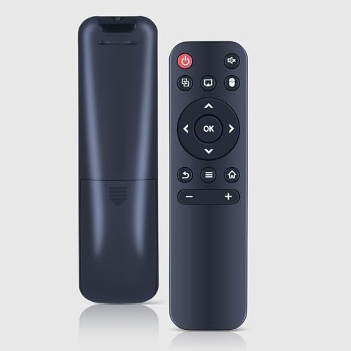CLVIZCXOM Fernbedienung Ersatz Kompatibel mit HY300 HY320 HY300Pro Projektor, Kompatibel mit LQWELL/Global Verison Smart Fernbedienung