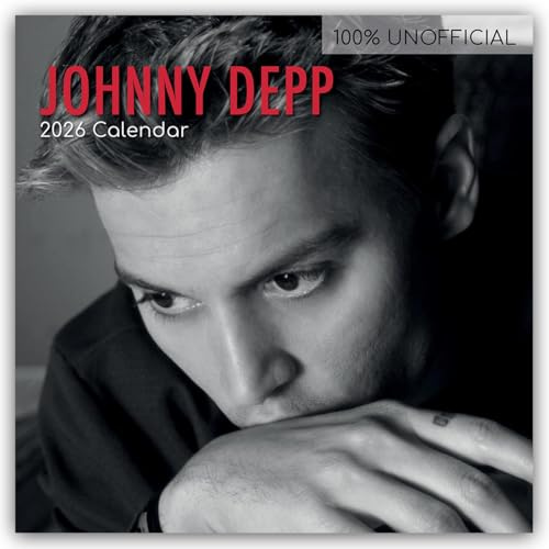 Johnny Depp 2026 – 16-Monatskalender: Original The Gifted Stationery Co. Ltd [Mehrsprachig] [Kalender] (Wall-Kalender)