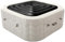 Mspa - Bâche gonflable - 130 cm - Bâche thermique carrée pour jacuzzi - Pour jacuzzi extérieur - 4 personnes
