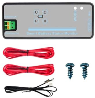 150A/300A/500A Power Current Energy Tester Ammeter DC8-100V Multimeter With Shunt Battery Monitor Coulometer Office Usage