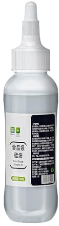 Schmiermittel aus Silikon | wasserdichtes Fett, 100 ml, Schmiermittel für Lebensmittelindustrie – für Kette, Lager, Zahnräder, Führungsschienen, Füllmaterial, Förderband, Mischer, Backofen
