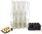 nicebottles Bellissima Botellas de 375 ml, transparente, caja de 12