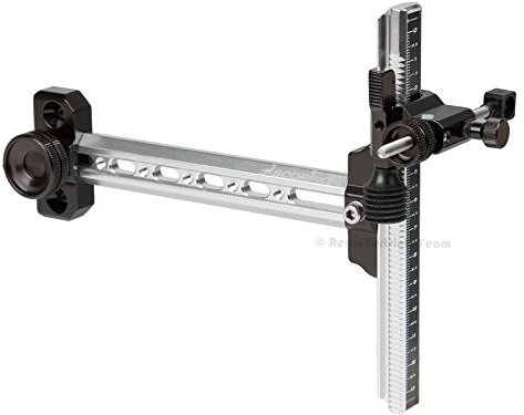 Krossen Archery Scorpion Visier Recurvevisier RH LH Silber