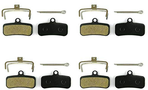 FASTROHY 4 Paar MTB Fahrrad Scheibenbremsbeläge Bremse Ersatzteile Zubehör für Shimano Saint M810/M820 Zee 640