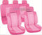 Sitzbezug Sitzbezüge Schonbezüge Bezug Sitz Pink/Rosa Set Universal Universell für viele Fahrzeuge