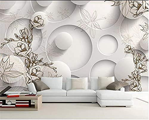 XiuTaiLtd 3D Tapeten Eigenes Foto Wandbild Non-Woven Magnolia Maple Leaf Tv Hintergrund Wandmalerei Wohnzimmer Tapeten Für Wände 3D-200x140 CM
