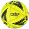 Mitre Ultimatch Hallenfußball, Formbeständigkeit, Ball, Gelb/Schwarz, 5