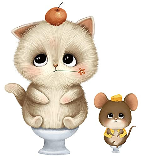Autocollant Mural,Stikers Murals,Stickers Muraux 3D,Autocollants De Décoration De Toilette Pour Chat Autocollants De Décoration De Salle De Bain Pour Chat Autocollants Muraux Pour Anneau De Toilette