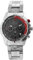 Raptor Limited Buddi Herren-Uhr Edelstahl Chronograph Leuchtzeiger RA20301