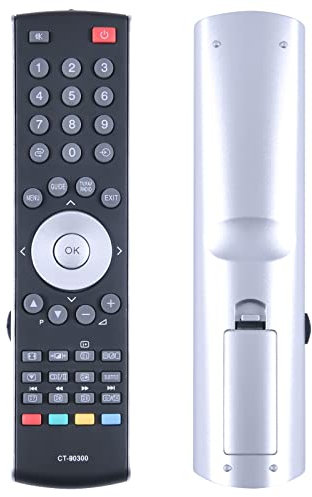 TCNOUMT CT-90300 Télécommande de rechange pour téléviseur Toshiba CT90300 19AV505D 26AV505D 32AV503D 32AV555DG 32AV563D 37AV505D 42AV504D 42AV554D 37AV555D 37AV504D 422AV504D 422AV555D AV505D. B