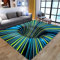 AZZRRO 3D rutschfeste Schmutzfangmatte Teppich, 90x60cm Türmatte optische Täuschung Fußmatte Bodenmatte für Innen- und Schützen Außen Küchenboden Flur Wohnkultur