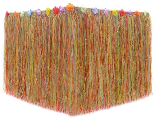 Glitter Dekoration Tisch Rock Tischrock DIY Gras Bast Fransen Banner Tischrock Geeignet for Geburtstag Hochzeit Party Gartendekoration (Color : Color)