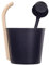 Sauna Set Mit Saunaeimer 7 Liter Und Saunakelle Aus Aluminium Mit Griffen Trockensaunazubehör, Hitzebeständig Sauna Komplett Set Sauna Eimer Für Hotels, Badewannen, Spa-Center Und Zuhause