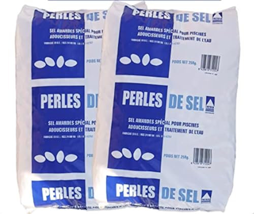 LLOFER - 2SLAD25KG, 2 Sacs de 25kg de Pastille de sel adoucisseur d'eau