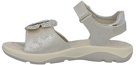 Lurchi Sandale Farfalla, Farbe:silber, Größe:26