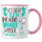 Trendation - Sänger Tasse Geschenk So Sieht Ein RIchtig Cooler Sänger Aus Geschenkidee Lustiger Spruch Geburtstag Becher Kaffeetasse (Rosa)