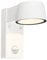TELEFUNKEN - LED Wandleuchte Aussen mit Bewegungsmelder, Dämmerungssensor, Spritzwasserschutz, Aussenlampe, Wandlampe, LED Strahler, Außenbeleuchtung, Außenleuchte, 16,5x9,5x15,5 cm, Weiß